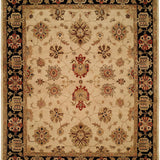 Oushak Ivory Black