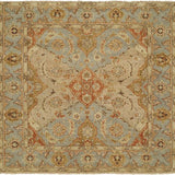 Oushak Medallion Sand