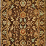 Vintage Oushak Brown