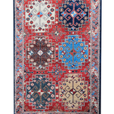 11182A- Tribal Red/Multi