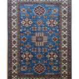 11196- Kazak Blue/Ivory