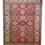 11197- Kazak Red/Ivory