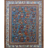 11249- Kuba Aqua/Ivory