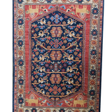 11273- Qashqai Lion Red/Ivory