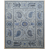 11296- Suzani L Blue/L Blue