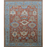 11309- Amara Rust/Spa Blue