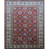 11314- Kazak Red/Ivory