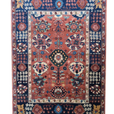 11318- Azerbaijani Rose/Navy