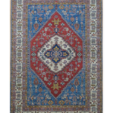 11344- Serapi Lt Blue/Ivory