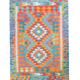 11411- Kilim Blue/Multi