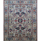 11421- Heriz Ivory/Ivory