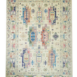 11455- Rainbow Tribal Ivory/Multi