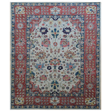 11494- Heriz Ivory/Red