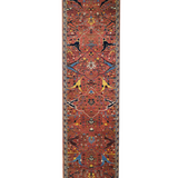 11519- Bidjar Rust/Blue