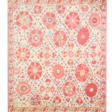 11537- Suzani Lt Blue/Red