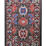 11543- Tribal Kurdish Black/Ivory