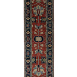 11663 - Heriz Red/Navy
