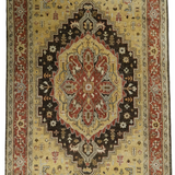 4995- Heavy Gazni Heriz Brown