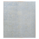 5568-  Vintage Finish Oushak Lt Blue/Green