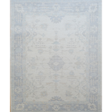 6429- Oushak Lt Blue/Ivory