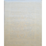 6430- Oushak Ivory/Lt Blue