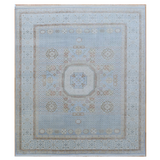 8559- Fine Mamlouk Soft Blue/Coral