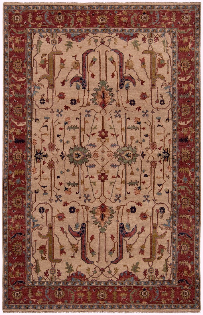 Ant Rug Ant Heriz 101 Ivory Rust