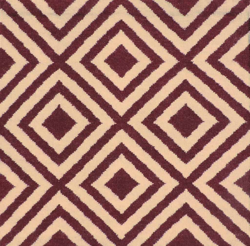BOM308M Maroon Ivory