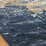 Fracture Navy Gold