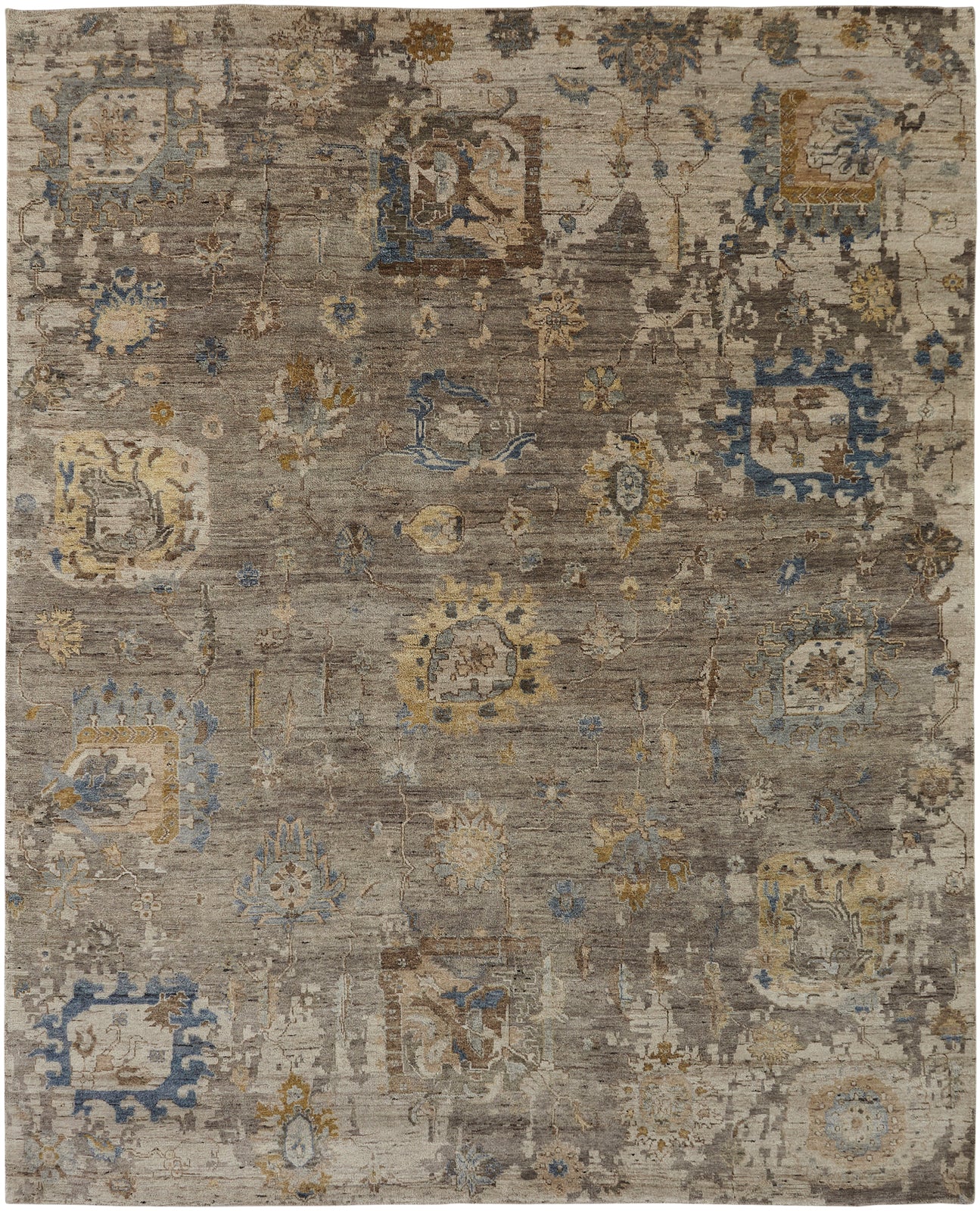 Kathri Rug Khatri Heather Brown