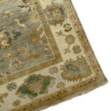Oushak Sage Ivory