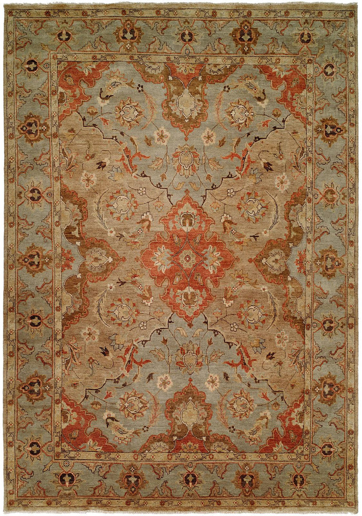 Oushak Medallion Sand