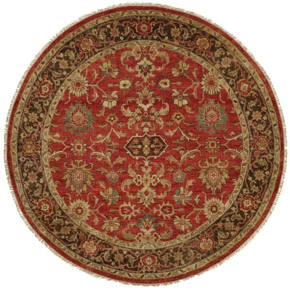 Oushak Red Brown