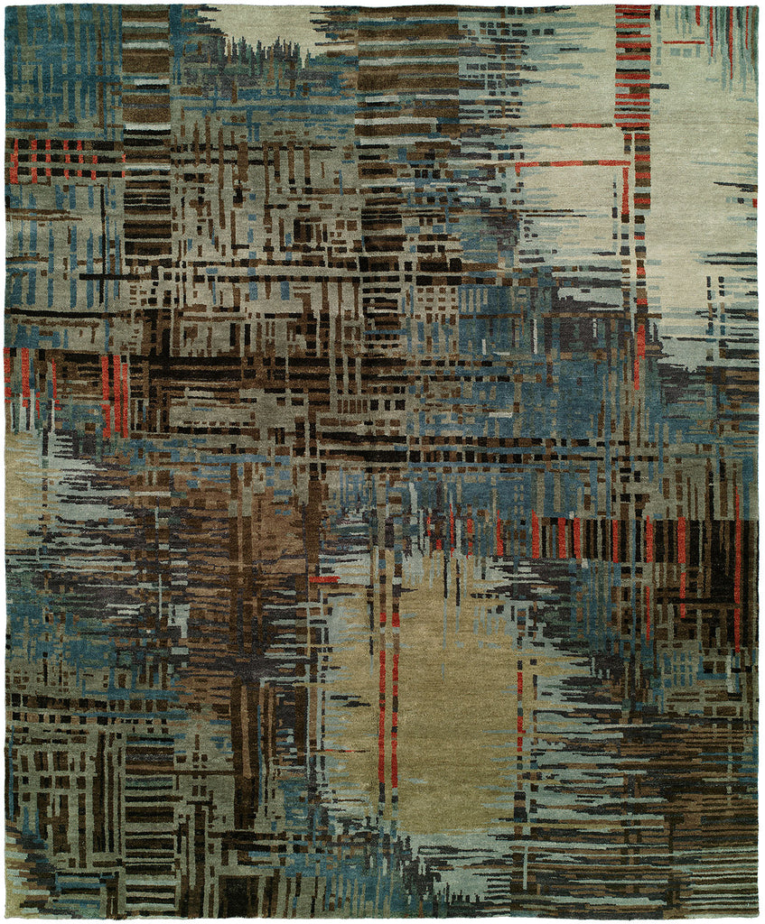 Tempani-D Marbled Grid