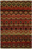 Transitional Tribal Red