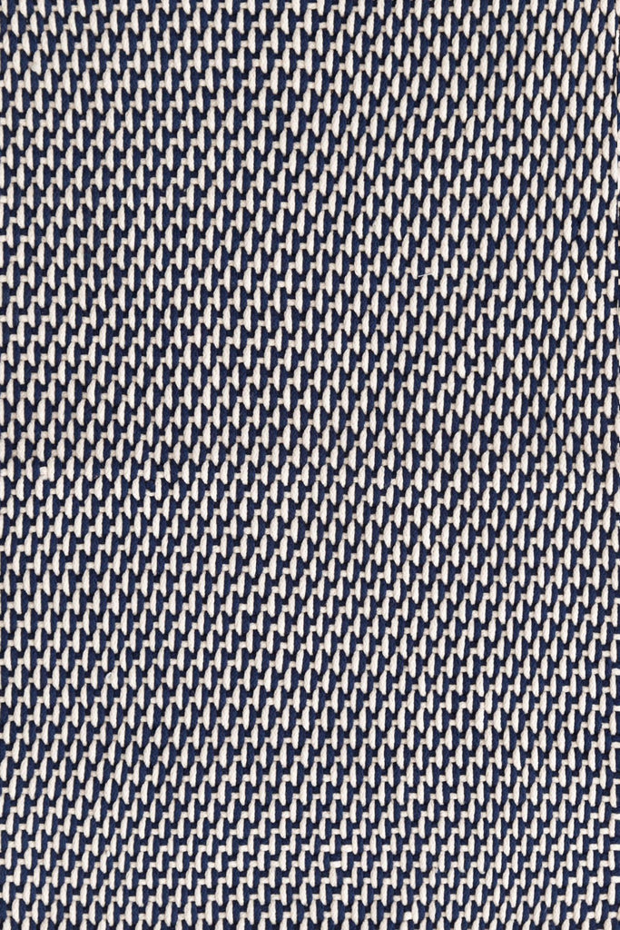 Two-Tone Rope Navy Ivory